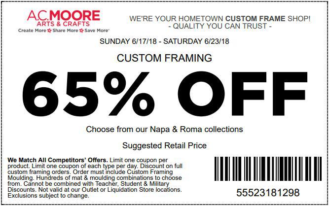 AC Moore Coupons 01