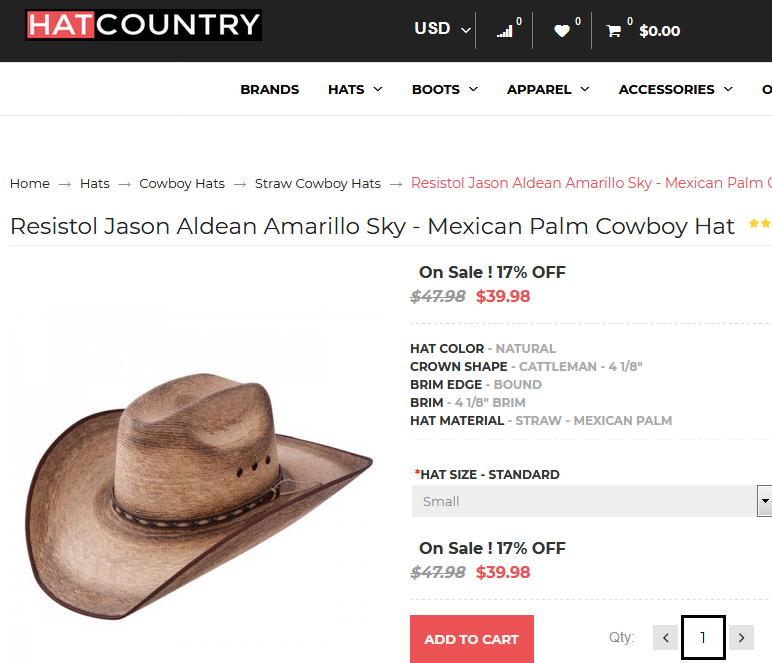 Hat Country Coupons